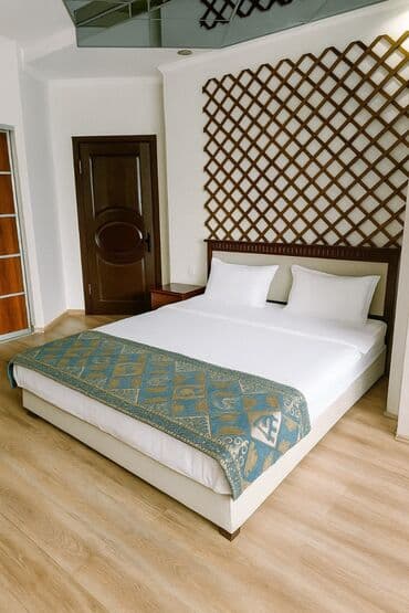 суточные квартиры в бишкеке: 1 комната, Душевая кабина, Постельное белье, Кондиционер — 1