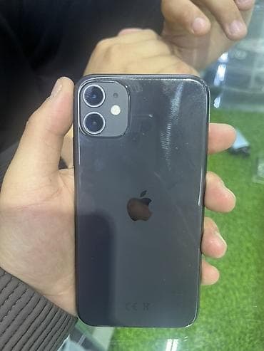 IPhone 11, Б/у, 128 ГБ, Черный, Кабель, В рассрочку, 78 %