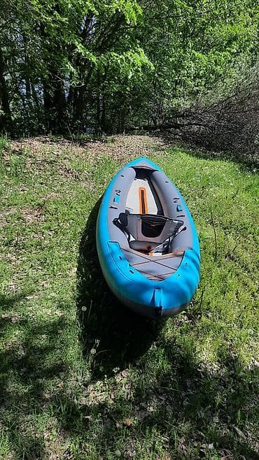 Аңчылык жана балык уулоо: Кайык, Калак менен, ПВХ, Колдонулган — 3