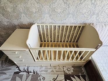 бен тен: Детская кровать трансформер, Другой тип, цвет - Бежевый — 2