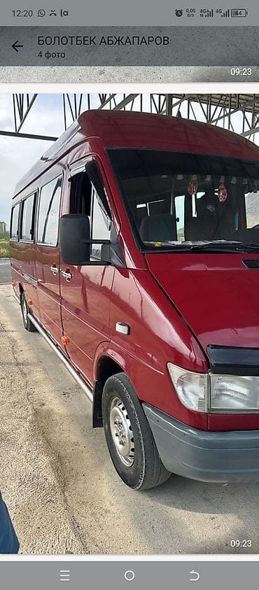 спринтер: Mercedes-Benz Спринтер: 1999 г., 2.9 л, Механика, Бус — 2