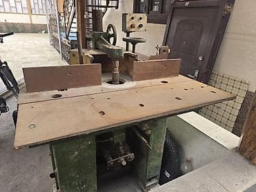 Компрессорлор: Фрезерный станок по дереву (настольный/цеховой) - Тип: универсальный — 3