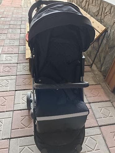 easy walker: Коляска, Другой бренд, цвет - Черный, Б/у, Самовывоз — 2