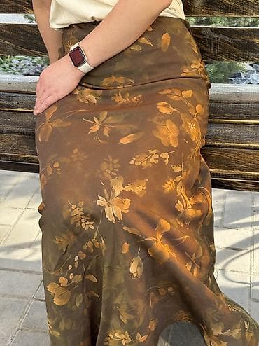 женский плащ на весну: Юбка, Макси, По талии — 5