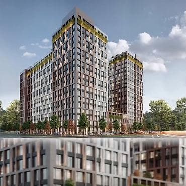 жк роял тауэр: 1 комната, 41 м², Элитка, 7 этаж, Готовая ПСО (под самоотделку) — 1