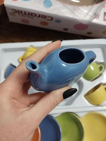 детские посуды: Детская посуда, новая. Керамический (стеклянный) набор,как настоящая — 4