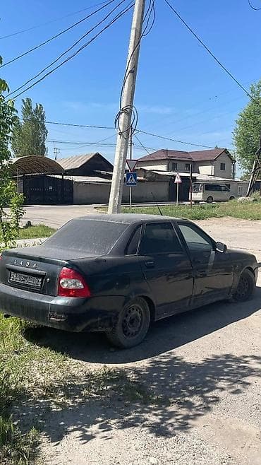 Унаа сатуу: ВАЗ (ЛАДА) Priora: 2007 г., 1.6 л, Кол менен иштөөчү, Бензин, Седан — 3