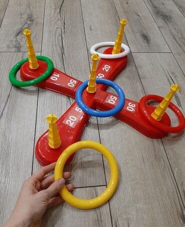 где купить pop it: Кольцеброс Описание Яркая детская игрушка кольцеброс для игры как в — 2