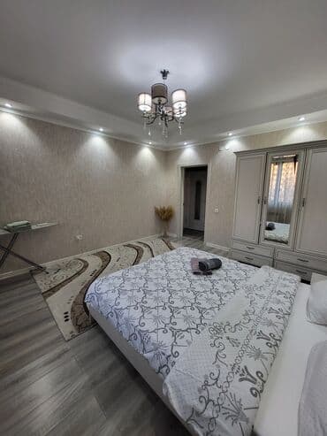 южные микрорайоны бишкека: 2 комнаты, Бытовая техника, Домофон, Интернет, Wi-Fi — 11