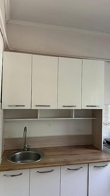 Эмерек гарнитурлары: Ашкана гарнитуру, Колдонулган, түсү - Ак, ДСП — 4