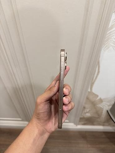 titanium: IPhone 16 Pro Max, Б/у, 256 ГБ, Desert Titanium, 86 % — 4