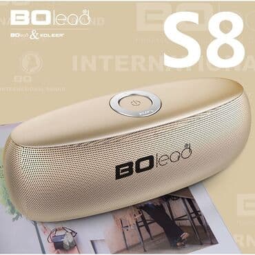 bluetooth speaker: Mobi Center/Моби Центр Bolead S8 Bluetooth Speaker🔥 — 3