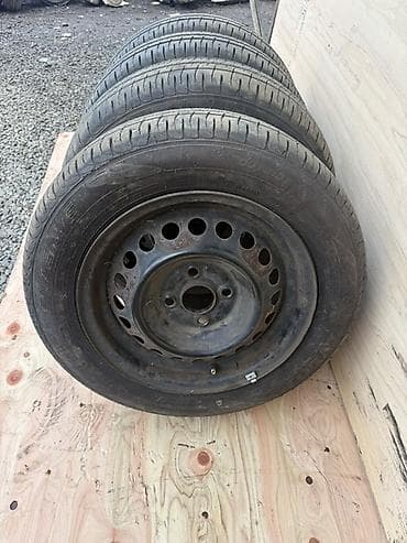 audi a4 b6: Колеса в сборе 175 / 65 / R 14, Лето, Б/у, Комплект, Легковые, Железные, отверстий - 4 — 2