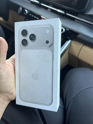 iphone 16 256: IPhone 17 Pro Max, Новый, 256 ГБ, White Titanium, Кабель, Коробка, 100 % — 1