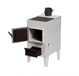 газовая печь для отопления частного дома: Котел отопительный с варочной поверхностью от30 до 80 кв м - Тип — 2