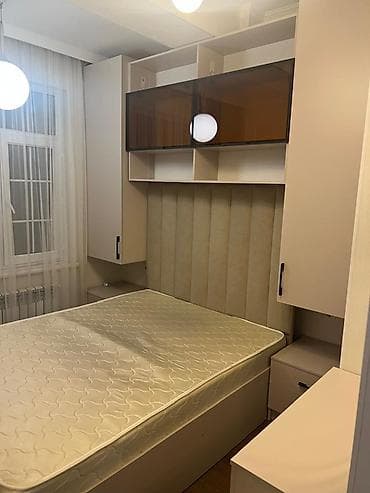 Спальный гарнитур, Двуспальная кровать, цвет - Бежевый