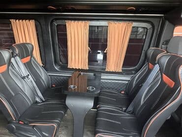 сапоги зимние женские натуральная кожа натуральный мех распродажа: Mercedes-Benz Sprinter VIP микроавтобус (удлинённая база, чёрный — 3