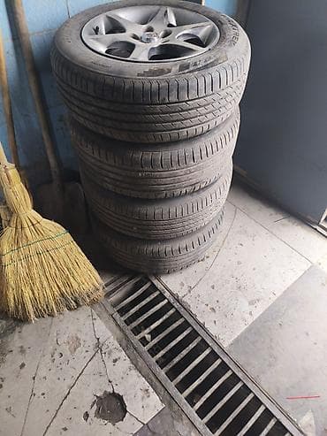 Колеса в сборе 215 / 60 / R 16, Лето, Б/у, Комплект, Легковые, Литые, отверстий - 5 — 2