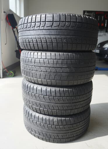 цены на зимние шины в бишкеке: 205.55.16 зима 4 штуки. цена 8000 — 1