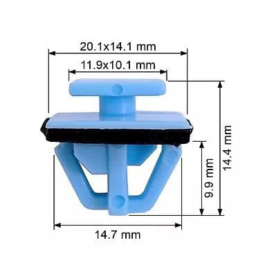шляпы на: Обшивка багажника Hyundai Аналог — 1