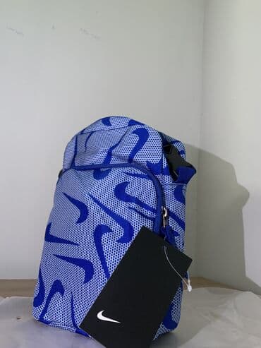 Барсетки: Барсетка, Nike, Материал: Тканевый материал, Застежка на молнии, Новый — 4