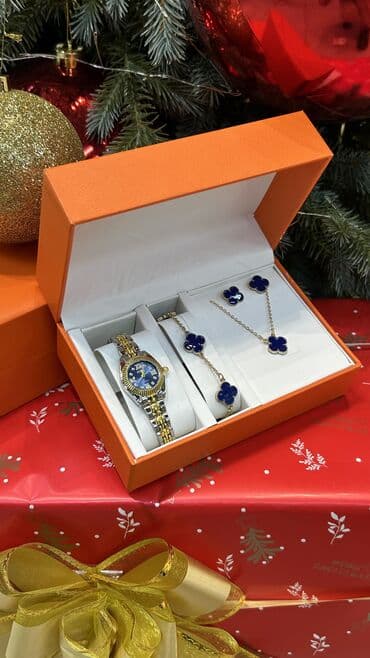 натуральный янтарь цена: АКЦИЯ всего 1500 сом 😱😱😱 Набор украшений Van Cleef . Футляр и упаковка — 6