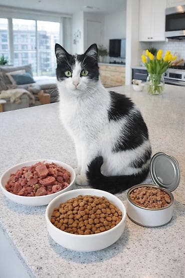 кошка с разными глазами: Кошка даром: Беспородная, 4 месяца, Девочка, Приучена к лотку — 1