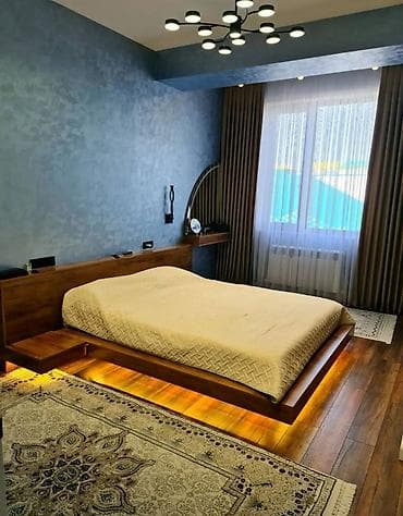 район азия молл: 3 комнаты, 88 м², Элитка, 5 этаж, Дизайнерский ремонт — 5