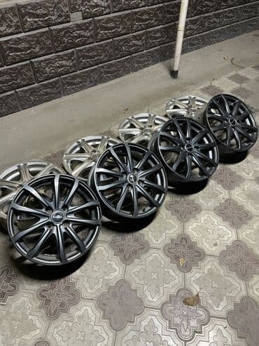 вращающийся диск: Литые Диски R 15 RAYS, Комплект, Б/у — 8