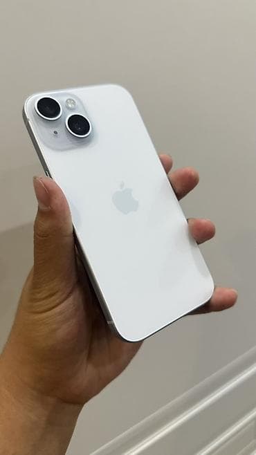 a03 core: IPhone 15, Колдонулган, 256 ГБ, Ак, Куту, 88 % — 1