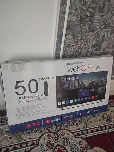 iphone 6se: Смарт‑телевизор 50" на платформе webOS Hub - Диагональ: 50" - Тип — 1