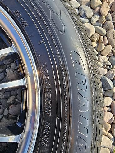 10 5j: Колеса в сборе 225 / 65 / R 17, Всесезонная, Б/у, Комплект, Внедорожные (АТ/МТ), Литые, отверстий - 5 — 3