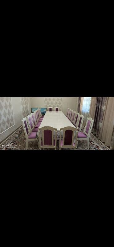 столы с табуретками: Барный стул, Новый, Дерево — 4