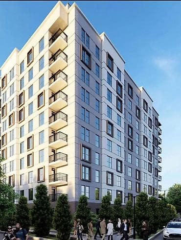 квартиры 105 серия: 1 комната, 55 м², 10 этаж, ПСО (под самоотделку) — 2
