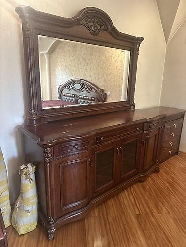 Буфет, Без мойки, Дерево