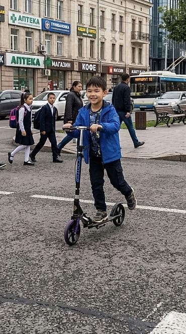 3х колесный: 🔥 Самокат городской — стиль и комфорт каждый день! Продаётся — 1