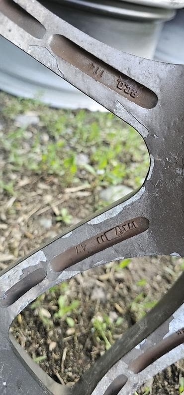 шипы на колеса: Литые Диски R 17 Work, Комплект, отверстий - 5, Б/у — 8