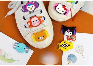 кранштейн для вещей: Декоративная пряжка для шнурков, в комплекте 2 шт — 4