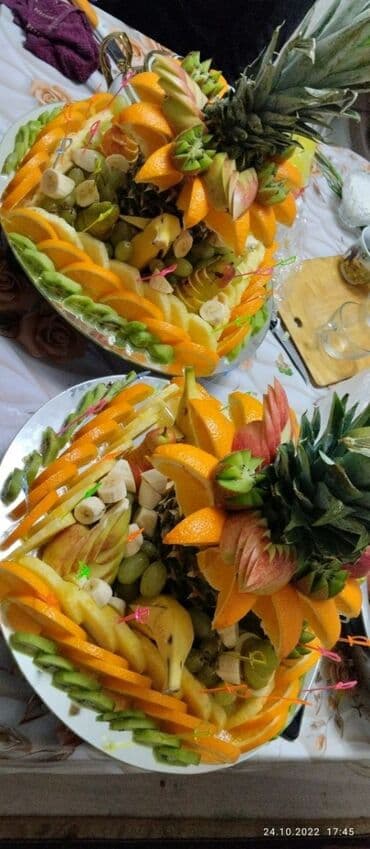 повар с выездом на дом: Зеркальная  посуда аренда и продажа овальные, круглые и этажерки - — 6