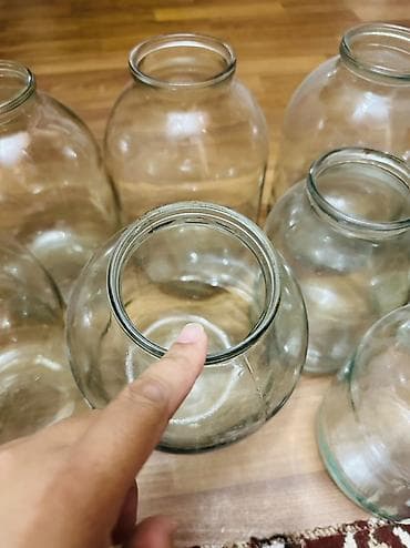 Стеклянные банки для заготовок - Объем: 3л 7шт, 2л 7шт Бесплатно — 1