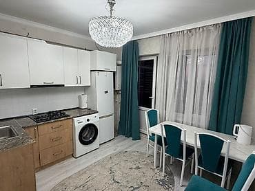 кв манас: 1 комната, Агентство недвижимости, С мебелью полностью — 2