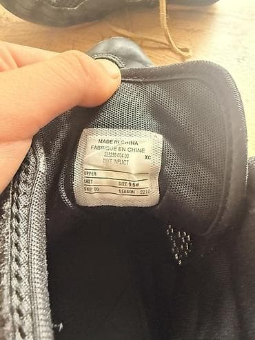 борцовки 43: Мужские кроссовки, 42.5, Nike, Б/у, цвет - Черный — 5