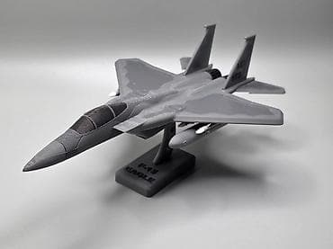 авиация: Сборная модель истребителя F‑15 Eagle (3D‑печатный набор) - — 2