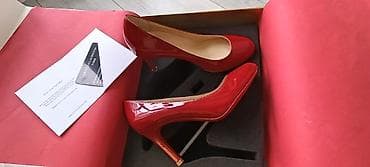 Туфли: Туфли-лодочки Christian Louboutin, красный лак - Классическая модель — 9