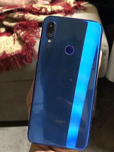 Техника жана электроника: Redmi, Redmi Note 7, Колдонулган, 128 ГБ, түсү - Көк, 2 SIM — 7