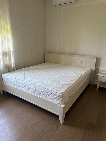 Кровать двуспальная с матрасом - Размер спального места