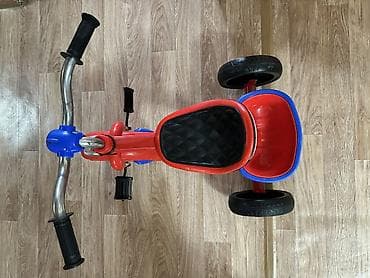 trike: Детский трехколесный велосипед Super Trike - Яркий красно‑синий — 1
