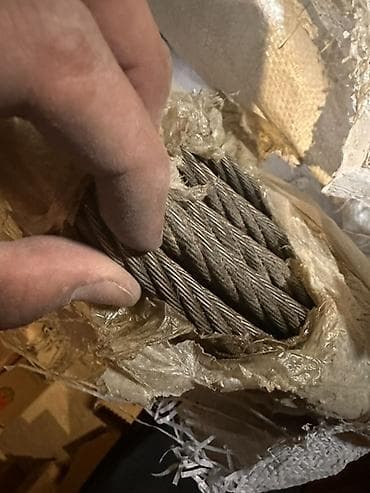 Катанка: Стальной канат (трос) - Назначение: грузоподъёмные и такелажные — 1