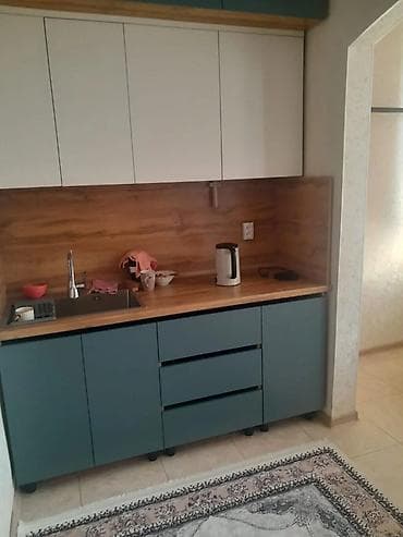 Квартиры: 1 комната, Кок-Жар ж/м Агентство недвижимости, Только девушкам, от 1 месяца, от 3 месяцев, от 6 месяцев, С мебелью полностью — 4