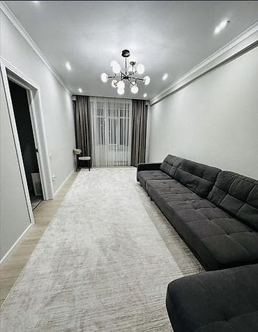 2 ком кв в бишкеке: 2 комнаты, 61 м², Элитка, 9 этаж, Евроремонт — 7